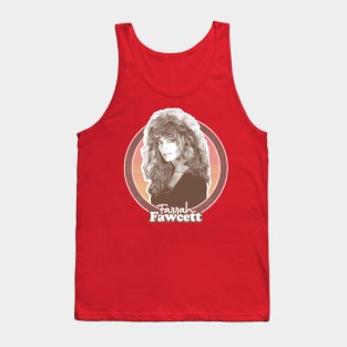 Farrah Fawcett // Retro Fan Art Design Tank Top